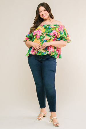 I'Ll Be Loving You Woven Top