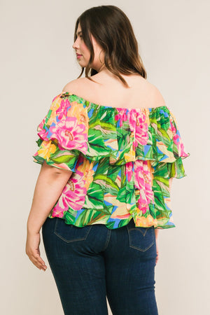 I'Ll Be Loving You Woven Top