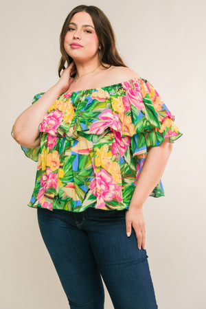 I'Ll Be Loving You Woven Top