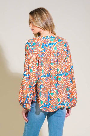 Urban Elegance Woven Top