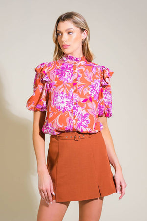 Memories in Focus Woven Top