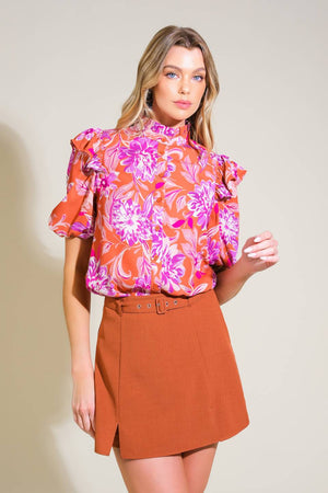 Memories in Focus Woven Top