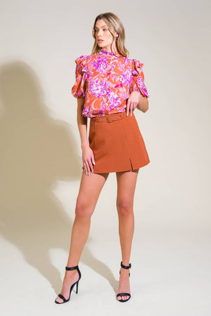 Memories in Focus Woven Top