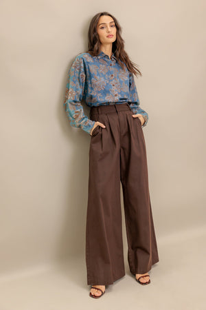 STICK TO THE PLAN DENIM TOP