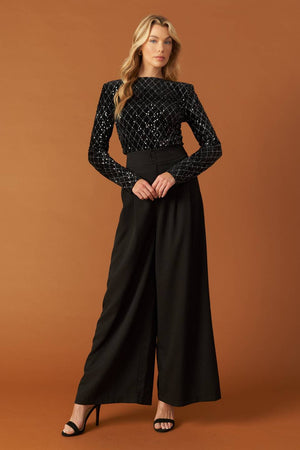 RUNNING OUT OF TIME SEQUIN BODYSUIT