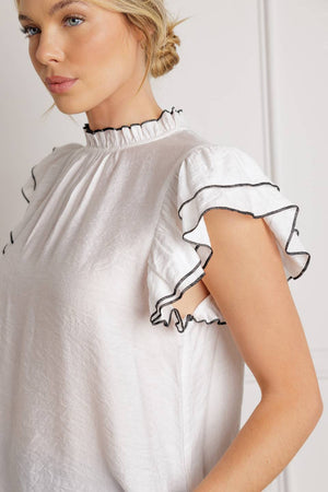 Push the Limit Woven Top