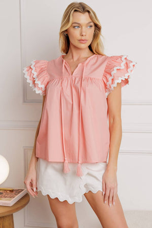 Feel the Rush Woven Top