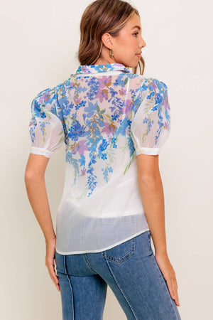 Sunset Sail Woven Top