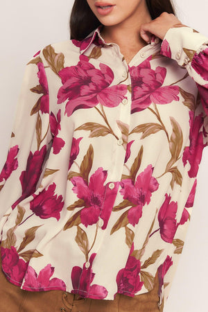 ROSEWOOD RETRO WOVEN TOP