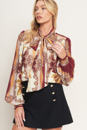 RENAISSANCE DREAM WOVEN TOP