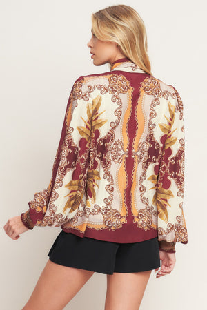 RENAISSANCE DREAM WOVEN TOP