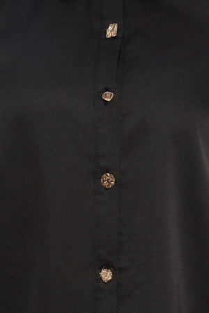 BLACK ORBIT WOVEN TOP