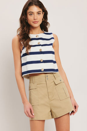 RIVIERA SAILOR WOVEN VEST