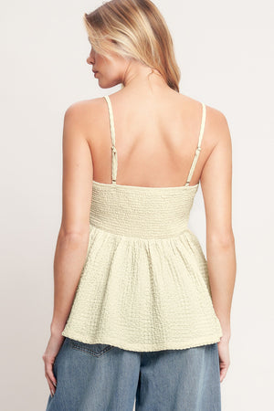 DESERT BLOOM WOVEN TOP