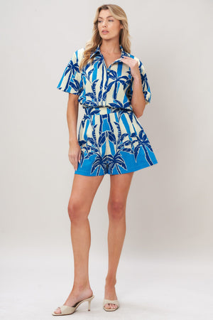 Noir Resort Woven Top