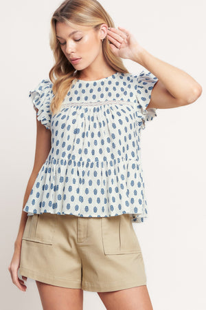 Easy Going Woven Top