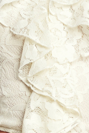 BALLET MUSE WOVEN LACE TOP