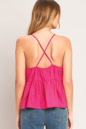 SWEET SUMMER WOVEN TOP