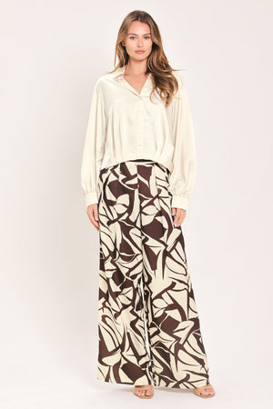 CANDLELIGHT COLLAR GRACE WOVEN TOP