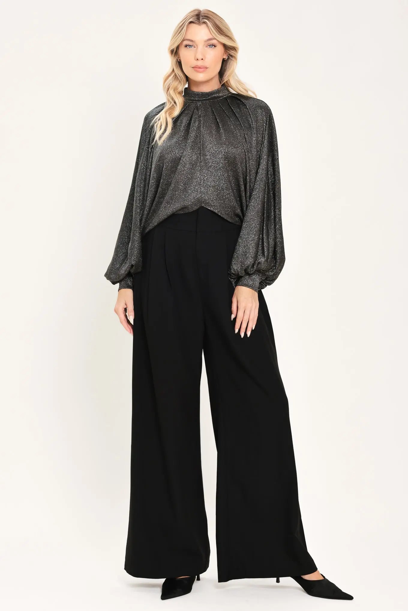 THEORY GREY STATEMENT TOP