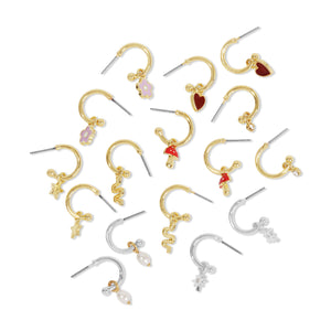 Lovely You - Pearl Hoops by Lucky Feather