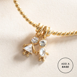 Crystal Boy Interchangeable Charm