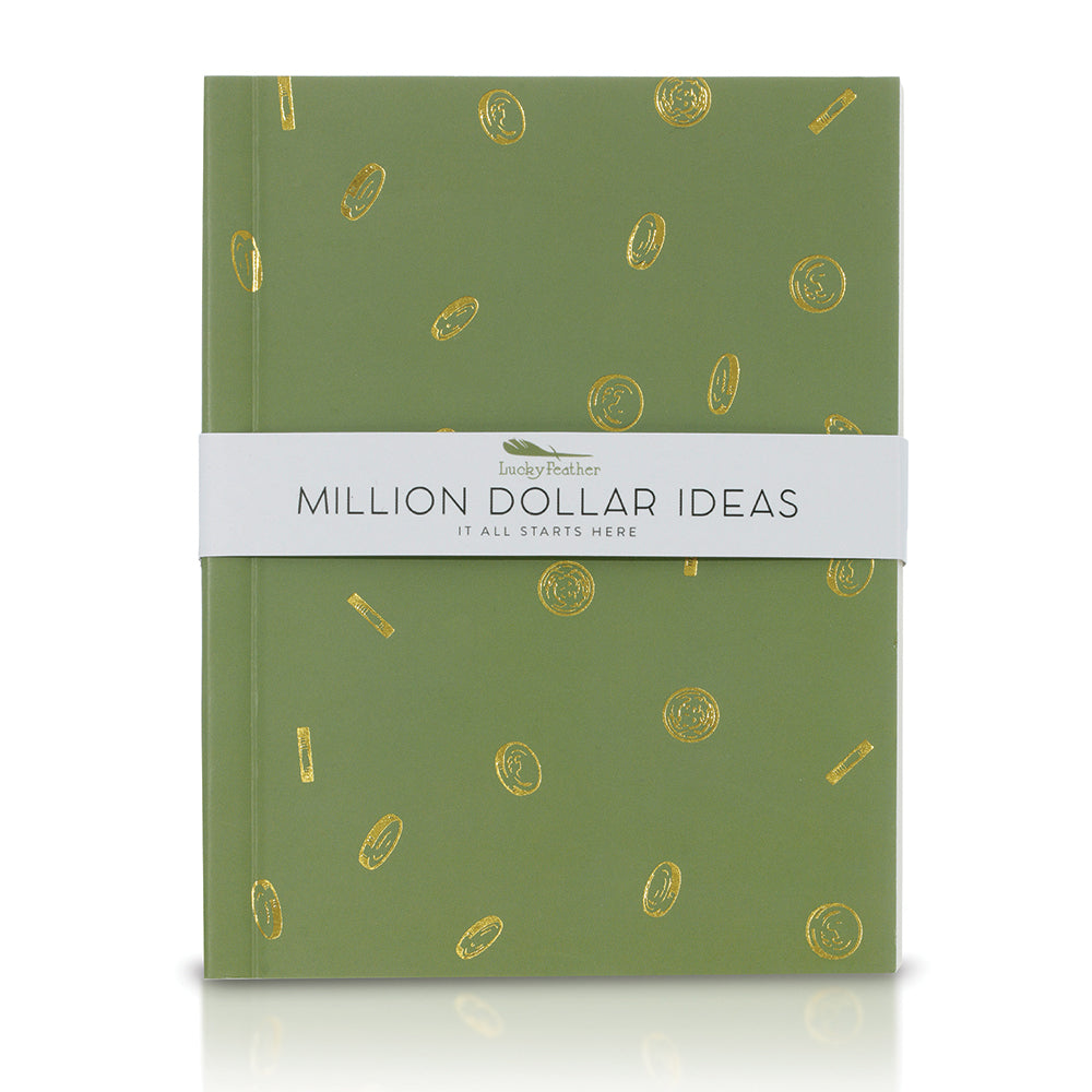 Gifting Journal - Million Dollar Ideas by Lucky Feather
