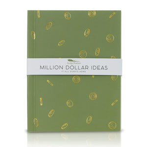 Gifting Journal - Million Dollar Ideas by Lucky Feather