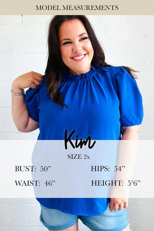 PLUS Feeling Femme Black & Multicolor Floral Print V Neck Midi Dress