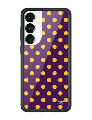 Polka Dot | Purple and Yellow Samsung Galaxy Case