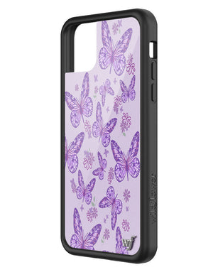 Lavender Butterfly iPhone Case