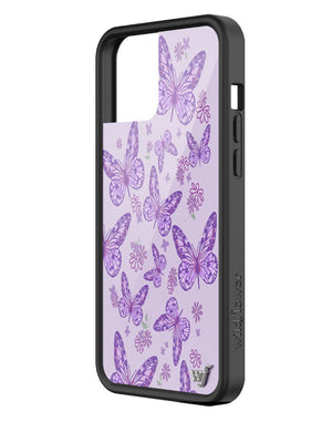 Lavender Butterfly iPhone Case