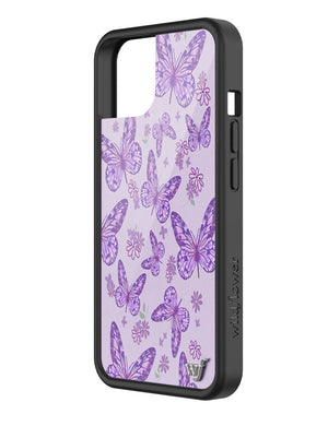Lavender Butterfly iPhone Case