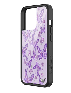 Lavender Butterfly iPhone Case