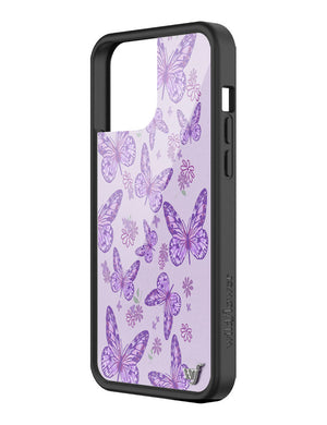 Lavender Butterfly iPhone Case