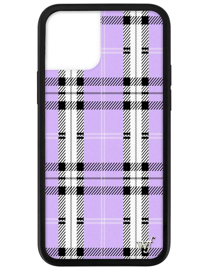 Plaid | Lavender iPhone Case
