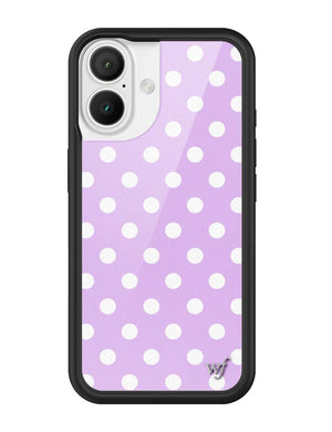 Polka Dot | Lavender and White iPhone Case
