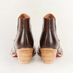 Loyal West Raven Canyon Booties In Calfskin