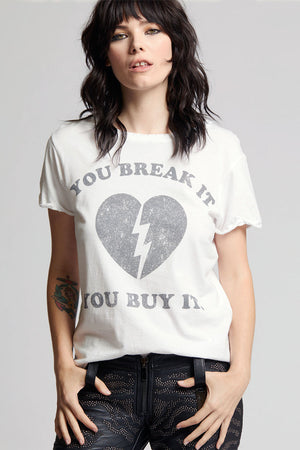 You Break It You Buy It Tee by Recycled Karma Brands