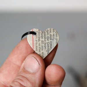 Song & Scripture Heart Ornaments ✨