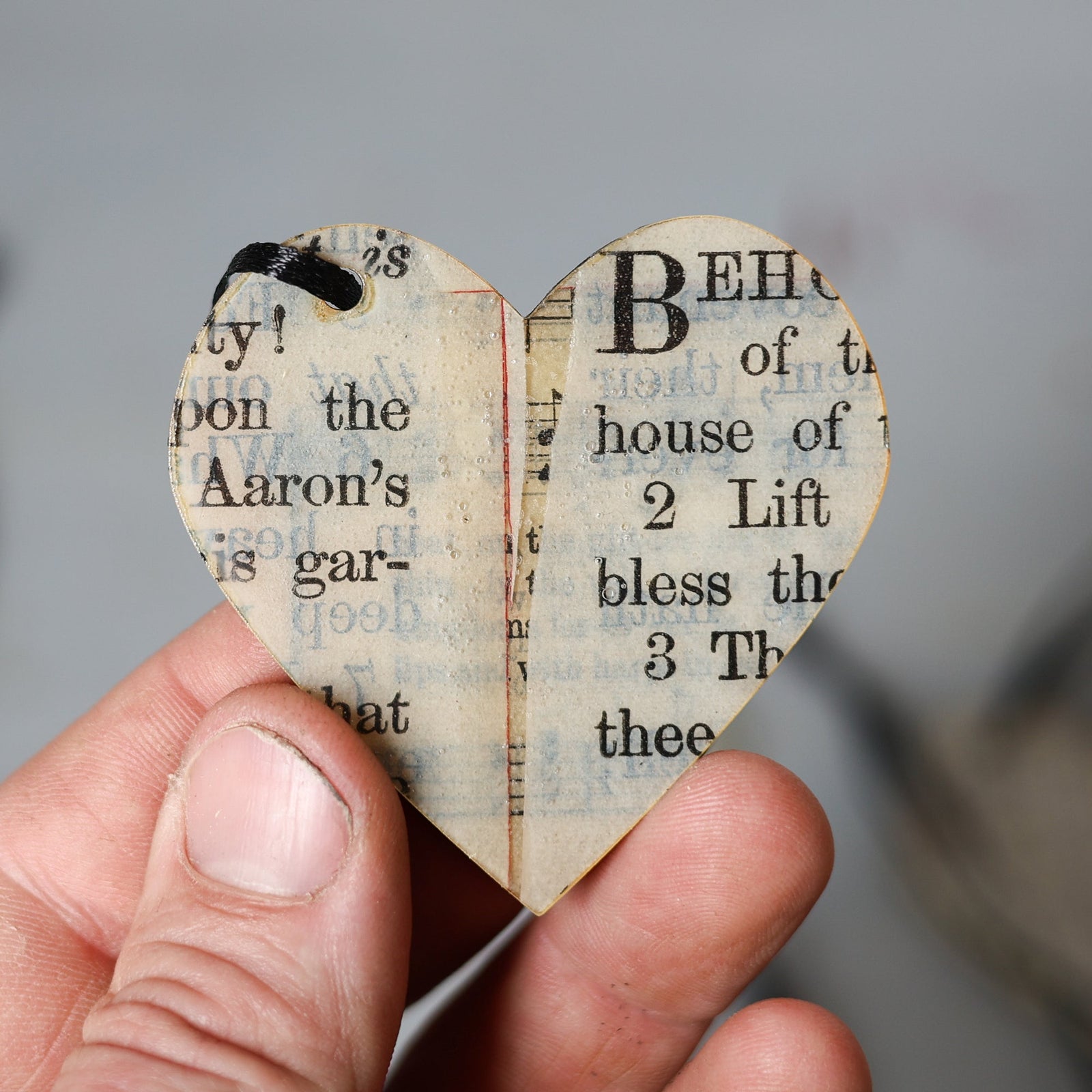 Song & Scripture Heart Ornaments ✨