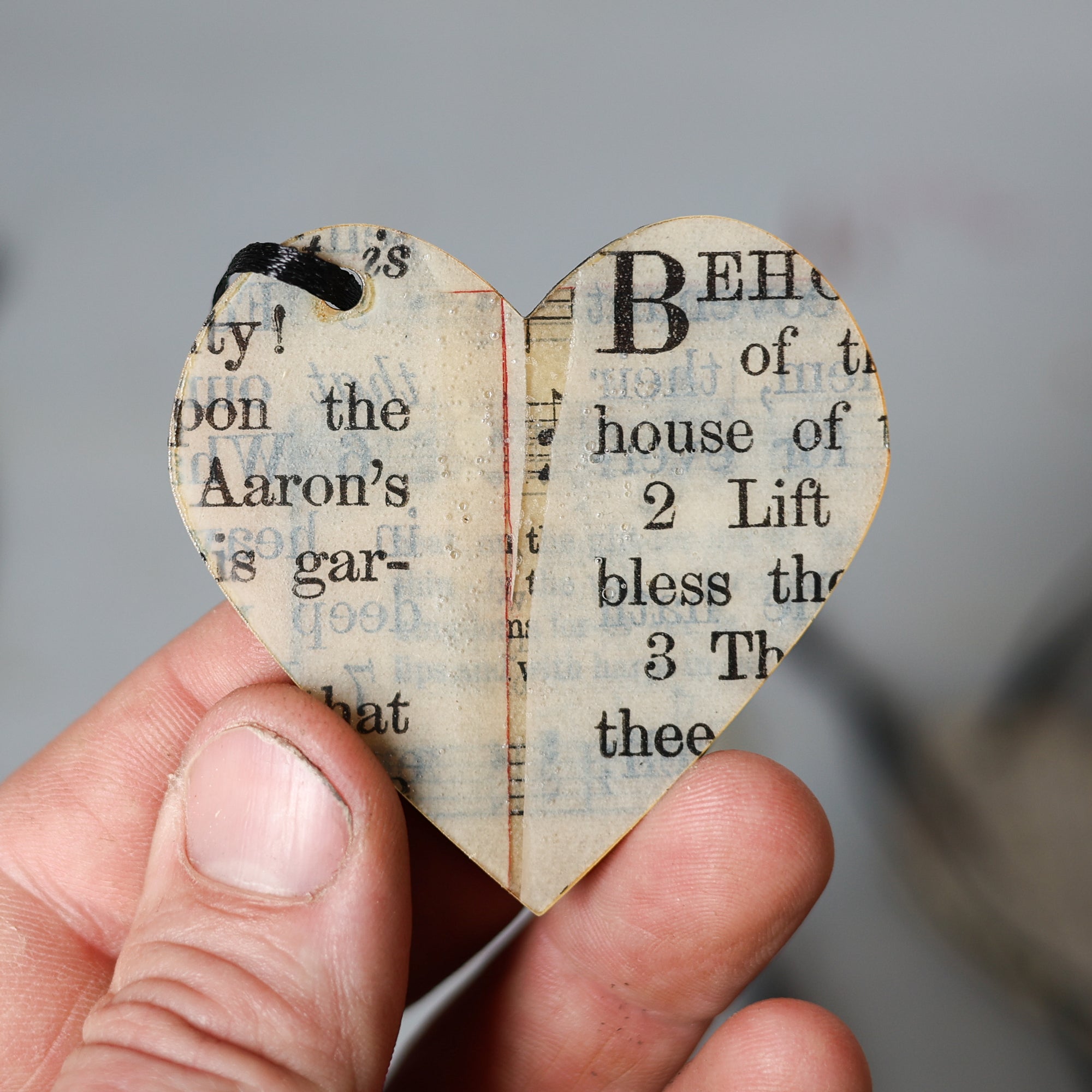 Song & Scripture Heart Ornaments ✨