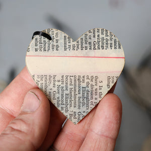 Song & Scripture Heart Ornaments ✨