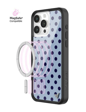 Polka Dot | Blue and Navy Blue Iphone Case