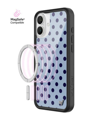 Polka Dot | Blue and Navy Blue Iphone Case