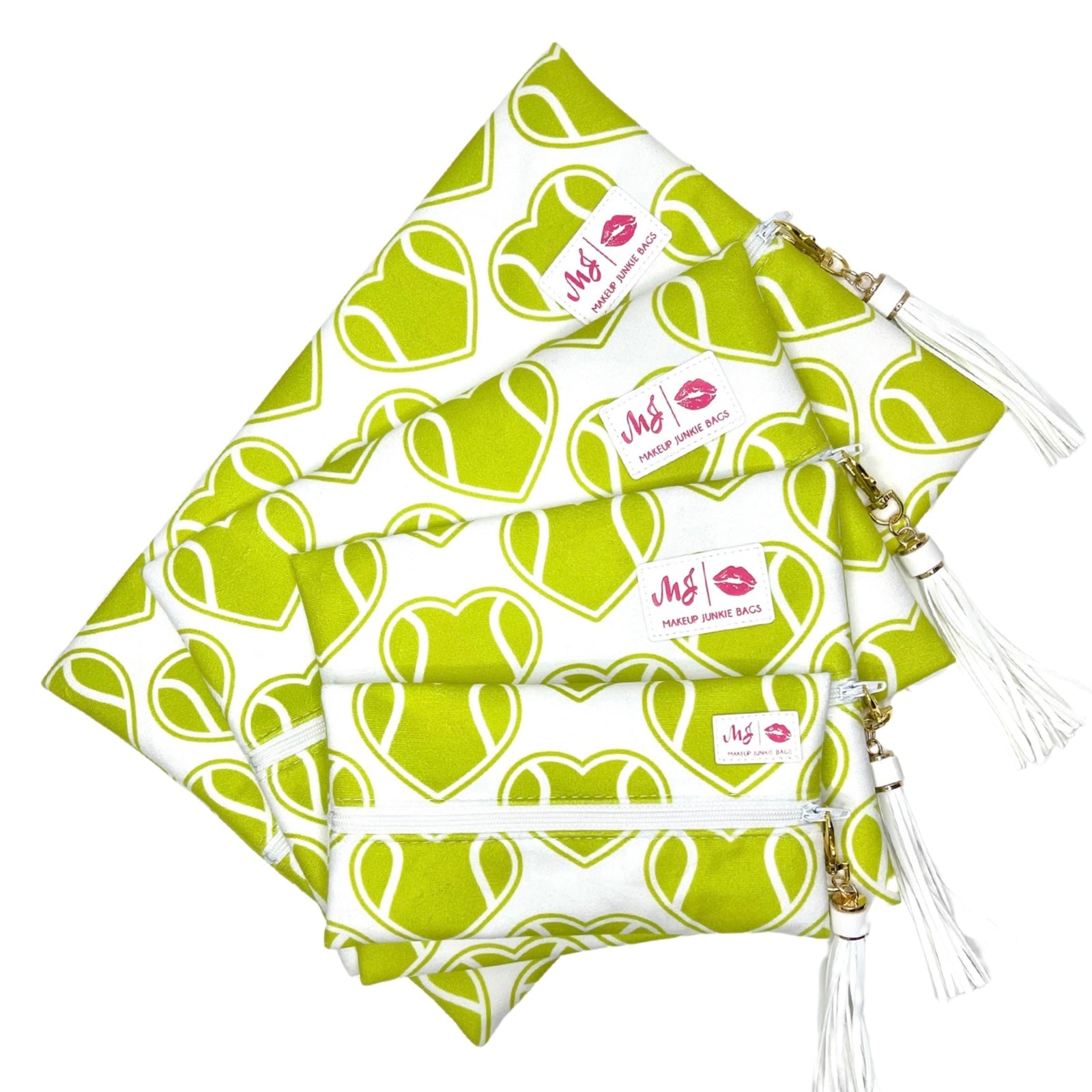 Sports Fan Tennis Hearts