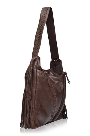 Nomad Tassel Leather Bag by ELF