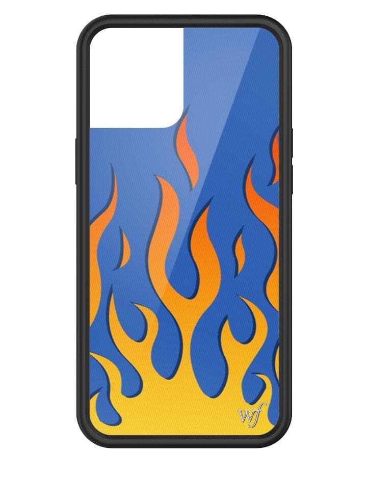 Flames | Blue iPhone Case