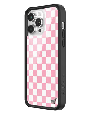 Checkers | Pink iPhone Case