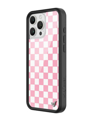 Checkers | Pink iPhone Case
